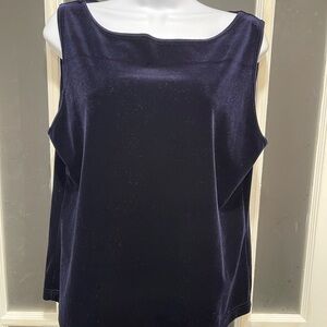 Origins Deep Navy Sleeveless Top